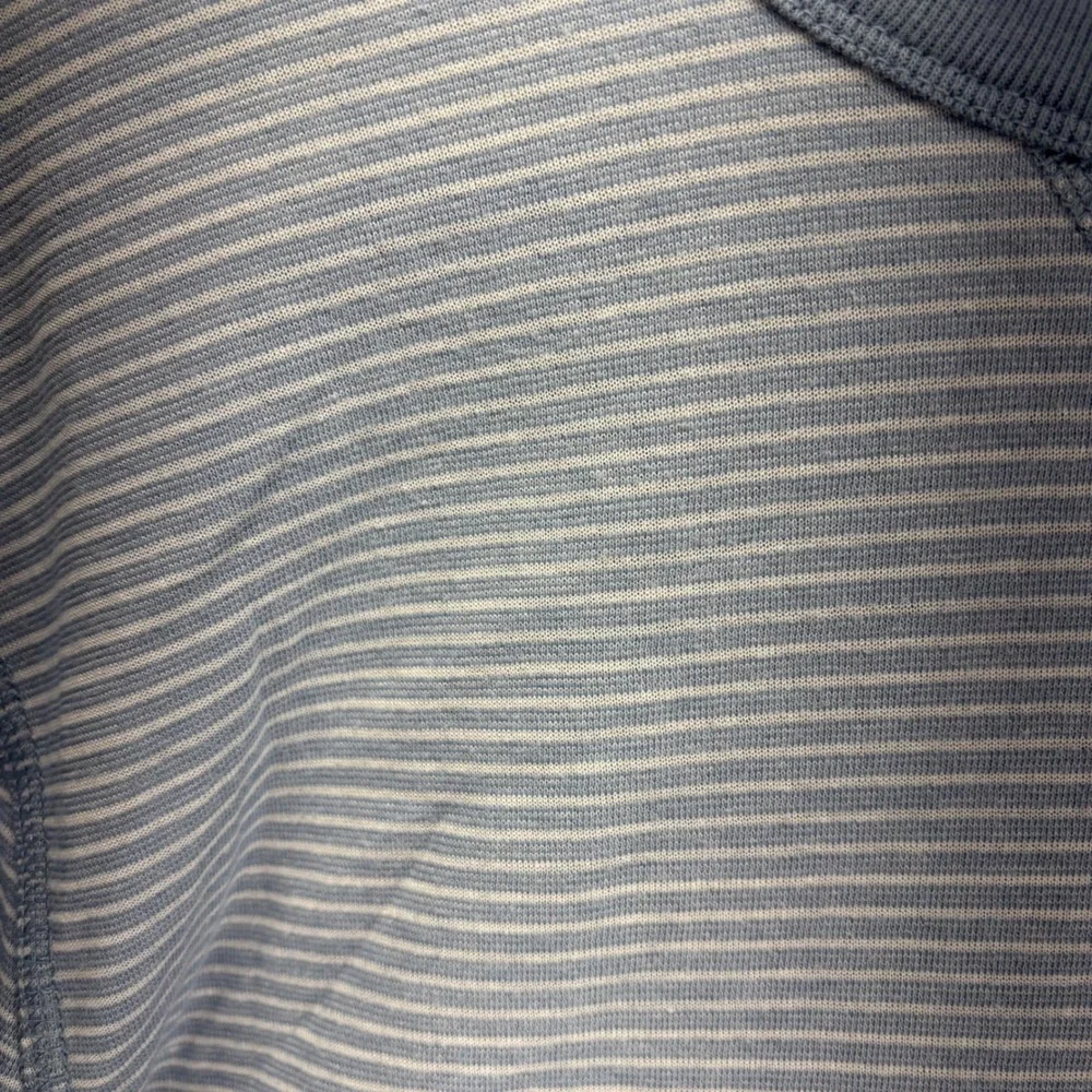J Crew Mens Long Sleeve Striped Crewneck Pullover Shirt‎ Size L